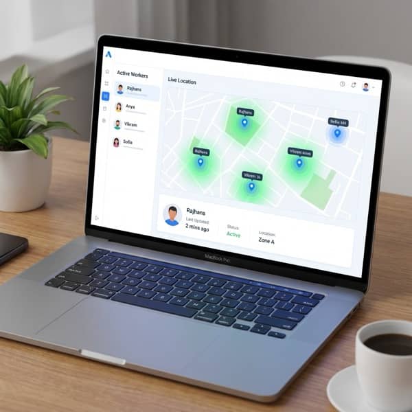 Web Dashboard Map