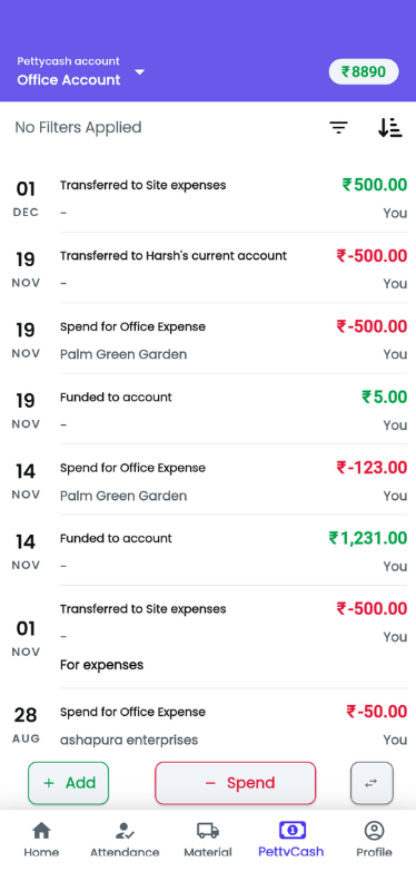 HajariBook Cashbook App